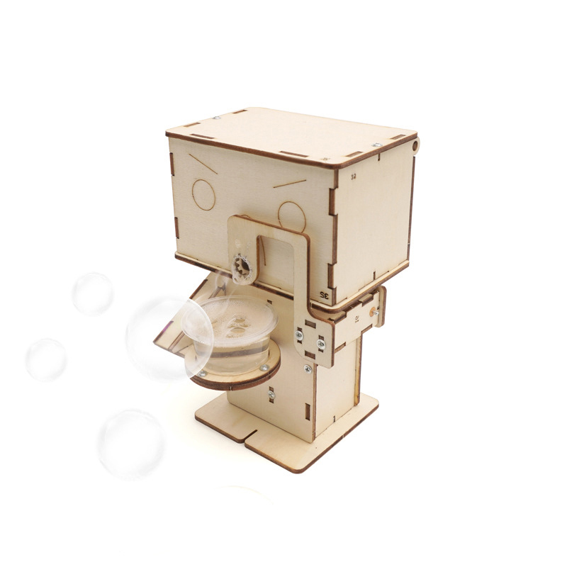 Fully automatic robot bubble machine